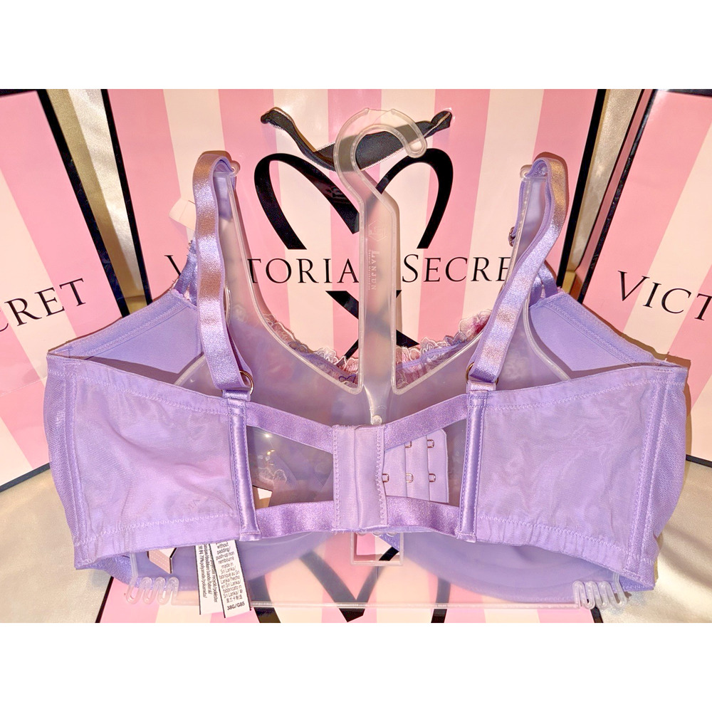 Victoria's Secret Bra Dream Angels Embroidered Rose 36G Beautiful - Picture 4 of 4